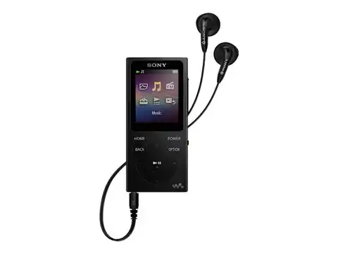 ⁨Sony Walkman NW-E394B MP3 Player with FM radio, 8GB, Black⁩ w sklepie Wasserman.eu