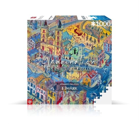 ⁨Puzzle 1000 Edward Dwurnik Radzymin⁩ w sklepie Wasserman.eu