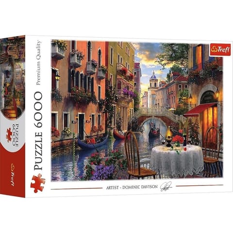 Puzzle 6000 Romantyczna kolacja TREFL w sklepie Wasserman.eu