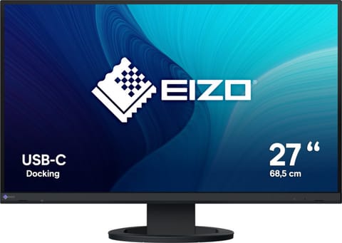 ⁨Monitor EIZO EV2720S-BK (27" /IPS /60Hz /2560 x 1440 /Czarno-srebrny)⁩ w sklepie Wasserman.eu
