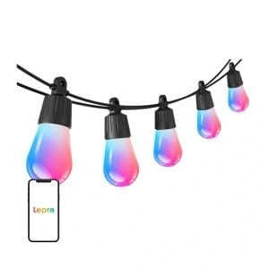 ⁨Lepro 30M ZB1 AI Outdoor String Lights - inteligentne wielokolorowe lampki zewnętrzne (30 m)⁩ w sklepie Wasserman.eu