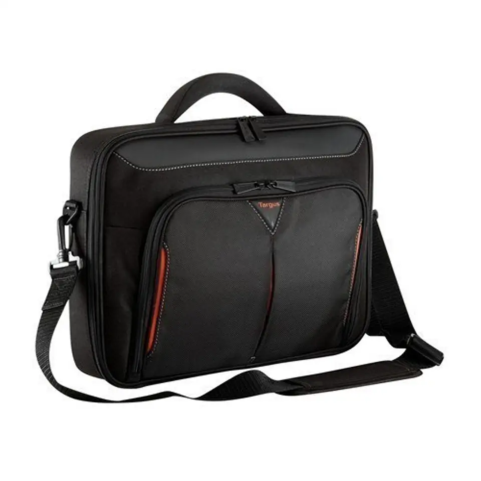 ⁨DELL Classic+ notebook case 35.6 cm (14") Briefcase Black, Red⁩ at Wasserman.eu