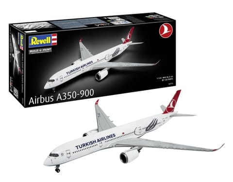⁨Plastic Model Kit - Airbus A350-900 Turkish Airlines 1/144 Scale⁩ at Wasserman.eu