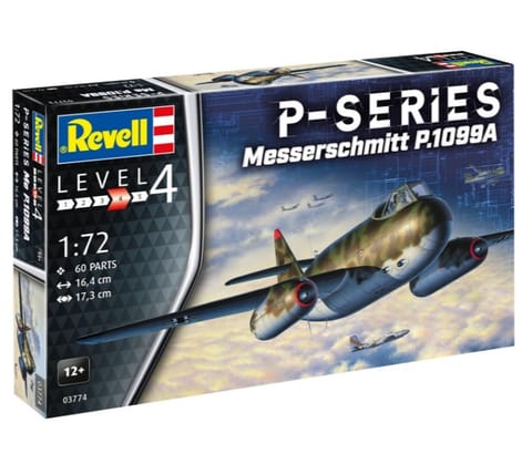 ⁨Plastic Model Kit - Messerschmitt P.1099A-P-SER 1/72 Scale⁩ at Wasserman.eu