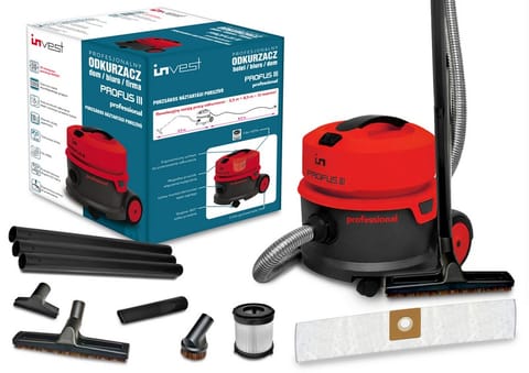 ⁨ODKURZACZ PRZEMYSŁOWY PROFUS III 1200W 10L⁩ w sklepie Wasserman.eu