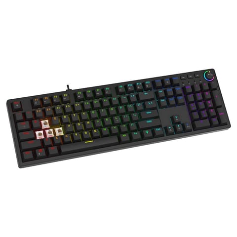 ⁨Klawiatura mechaniczna STYX Outemu Brown Hot Swap RGB⁩ w sklepie Wasserman.eu