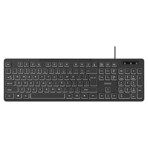⁨Keyboard KB-05 wired SAVIO⁩ at Wasserman.eu