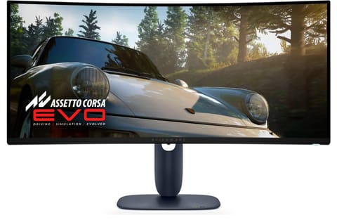 ⁨Monitor AW3425DW 34.2 Curved AMD FreeSync QD-OLED 240Hz WQHD (3440x1440)/21:9/1xDP/2xHDMI/1xUSB 3.2/1xUSB-C/3Y AES&PPE⁩ at Wasserman.eu