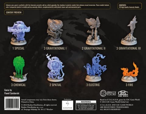 GRA STALKER MODEL PACK: ANOMALIE - dodatek - AWAKEN REALMS w sklepie Wasserman.eu