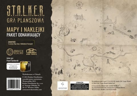 GRA STALKER PAKIET ODNAWIAJĄCY - dodatek - AWAKEN REALMS w sklepie Wasserman.eu