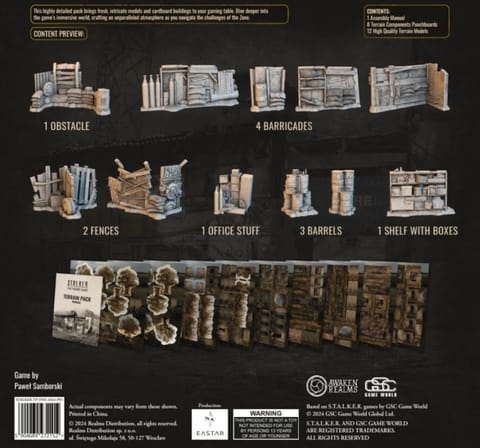 GRA STALKER MODEL PACK: TERRAIN - dodatek - AWAKEN REALMS w sklepie Wasserman.eu
