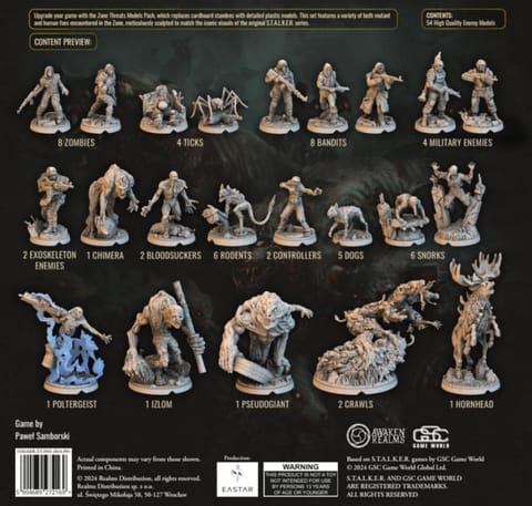 GRA STALKER MODEL PACK: ZONE THREATS - dodatek - AWAKEN REALMS w sklepie Wasserman.eu