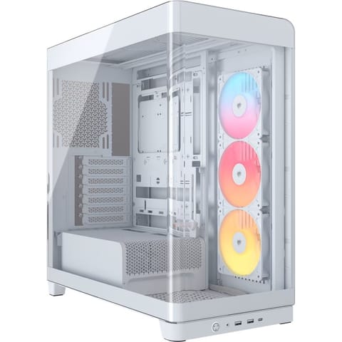 ⁨Case FRAME 4500X RS-R ARGB White Mid Tower ATX⁩ at Wasserman.eu