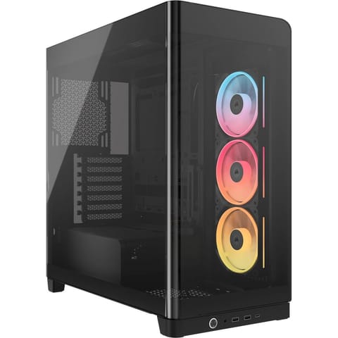 ⁨CORSAIR FRAME 4500X LXR RGB Black Mid Tower ATX⁩ at Wasserman.eu