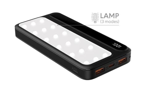⁨Powerbank P10 LCDPD 10 000mAh LAMP⁩ at Wasserman.eu