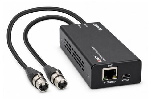 ⁨Lindy 2ch XLR Audio to Dante®⁩ w sklepie Wasserman.eu