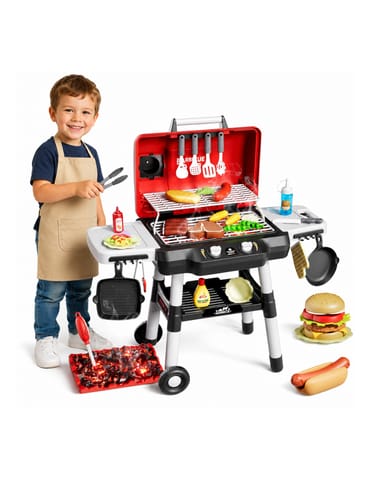 ⁨WOOPIE Grill Barbecue Kuchnia Ogrodowa Interaktywna LED Zestaw XL 31 el.⁩ w sklepie Wasserman.eu