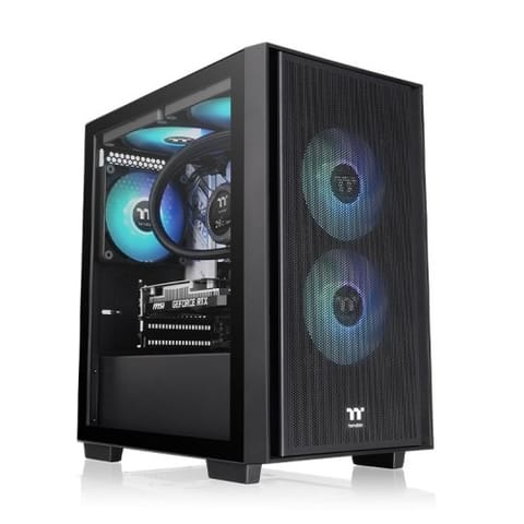 ⁨Thermaltake Versa H16 T G - Black⁩ at Wasserman.eu