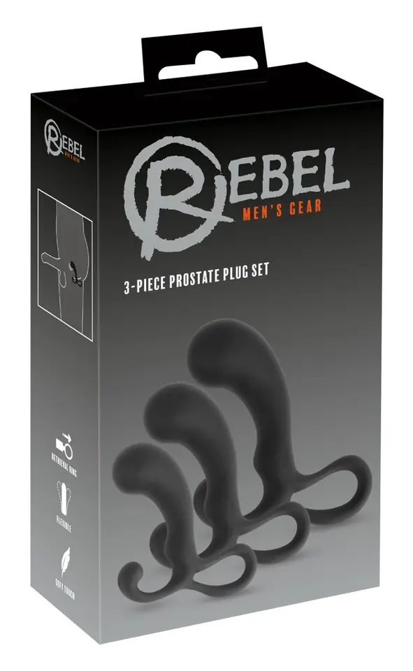 ⁨Prostate massagers 3 pcs. Rebel⁩ at Wasserman.eu