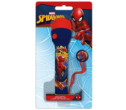 ⁨Flashlight Big Spiderman 16 x 4,5 cm⁩ at Wasserman.eu