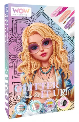 ⁨Creative painting set Mandala glitter⁩ at Wasserman.eu