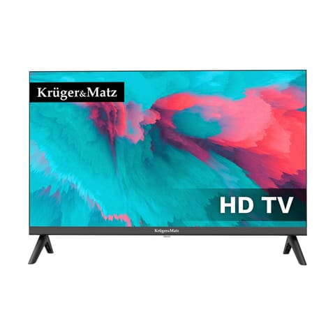 ⁨Telewizor Kruger&Matz 24" HD DVB-T2 H.265 HEVC   230/12V⁩ w sklepie Wasserman.eu