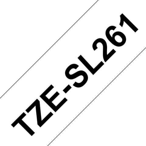 ⁨Brother Tze-Sl261 Printer Ribbon Black⁩ w sklepie Wasserman.eu