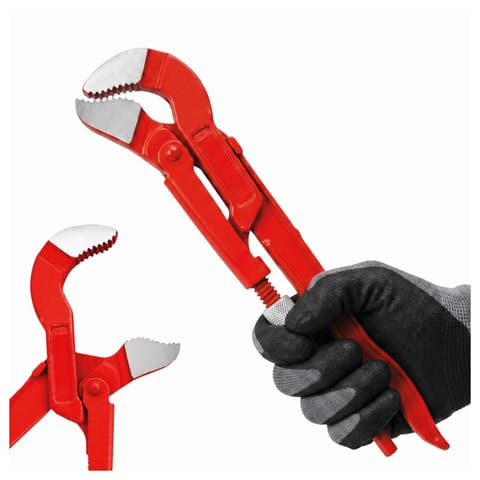⁨Klucz do Rur Typ S 1'' Regulowany Hydrauliczny 40 mm Stalowy Nastawny⁩ w sklepie Wasserman.eu