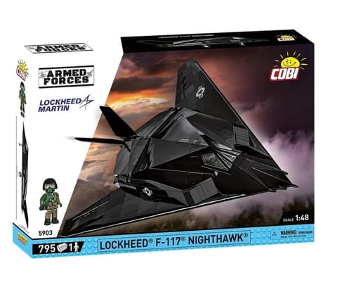 ⁨Klocki Lockheed F-117 Nighthawk 795 klocków⁩ w sklepie Wasserman.eu