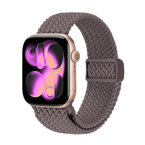 ⁨Crong Wave Band - Pleciony pasek do Apple Watch 38/40/41/42 mm (brązowy)⁩ w sklepie Wasserman.eu