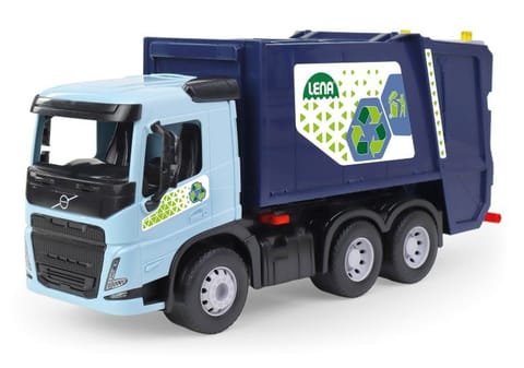 ⁨Vehicle Worxx Garbage Tuck Volvo FMX open box⁩ at Wasserman.eu