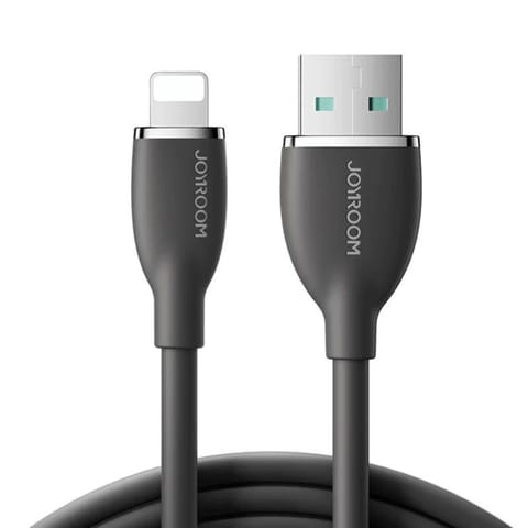 ⁨Kabel Colorful 3A USB do Lightning Joyroom SA29-AL3 / 3A / 1,2m (czarny)⁩ w sklepie Wasserman.eu