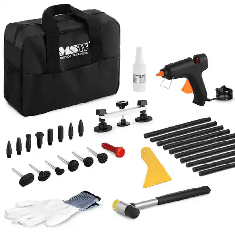 ⁨PDR repair kit for removing dent pulling in the car body - 8 adapters⁩ at Wasserman.eu