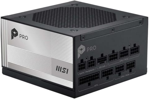 ⁨Zasilacz PC MSI 850W PRO-A850PL-PCIE5⁩ w sklepie Wasserman.eu