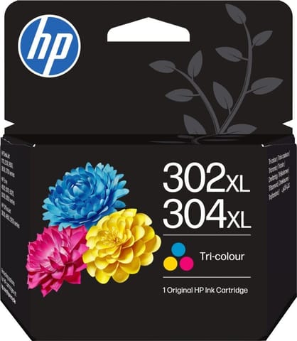 ⁨HP oryginalny ink / tusz B7RT8AE, HP 302XL/304XL, CMY, 300s, 7ml⁩ w sklepie Wasserman.eu