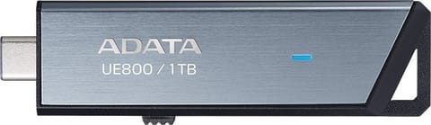 ⁨Pendrive ADATA Dashdrive Elite UE800 1 TB (1 TB /Srebrny )⁩ w sklepie Wasserman.eu