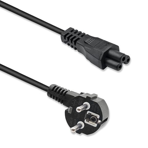 ⁨Power cable SCHUKO IEC C5 clover 1.5m⁩ at Wasserman.eu
