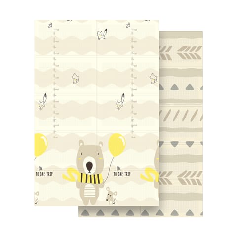 ⁨Mata edukacyjna dla niemowląt 180 x 120 cm, misie⁩ w sklepie Wasserman.eu