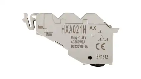 ⁨Auxiliary contact 1P 3A 250V AC rear mounting HXA021H⁩ at Wasserman.eu