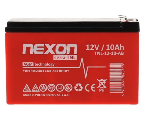 ⁨AKUMULATOR 12V/10AH-TNL/NEXON NEXON⁩ w sklepie Wasserman.eu