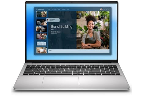 ⁨Laptop 16 DC16251 W11P C7-150U/16GB/1TB/16.0 FHD+/GF MX 570A/FgrPr/WLAN + BT/Backlit Kb/4 Cell/3YPS Platinum Silver⁩ at Wasserman.eu