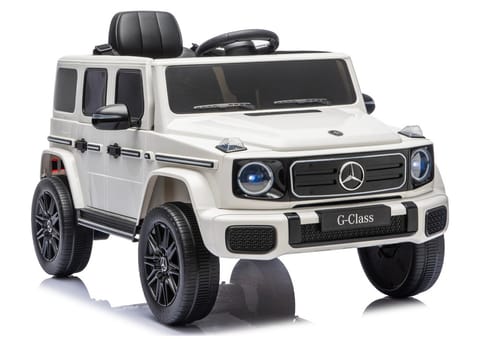 ⁨Pojazd Na Akumulator Mercedes G 4x4 24V 2580 Biały⁩ w sklepie Wasserman.eu
