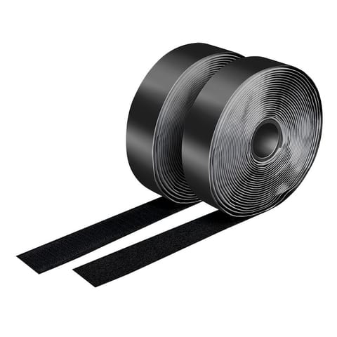 ⁨Self adhesive cable strap set, 5m black⁩ at Wasserman.eu