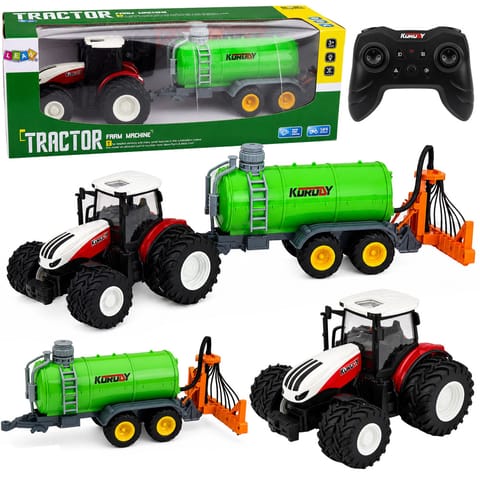 ⁨Traktor Rolniczy z Opryskiwaczem Nawozów Płynnych Zdalnie Sterowany RC 1:24⁩ w sklepie Wasserman.eu