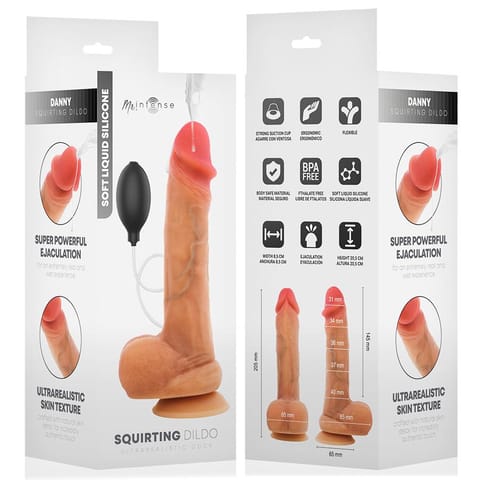 MR INTENSE - DANNY SILICONE EJACULATING DILDO 20.5 CM -Ø- 4 CM w sklepie Wasserman.eu