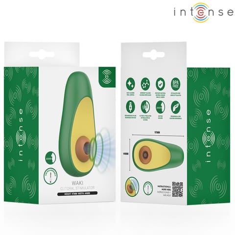 ⁨INTENSE - WAKI AVOCADO CLITORAL SUCTION STIMULATOR⁩ w sklepie Wasserman.eu