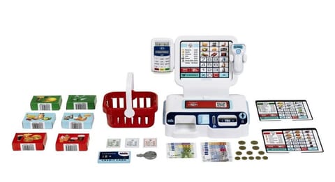 ⁨Self-service check out with an app⁩ at Wasserman.eu