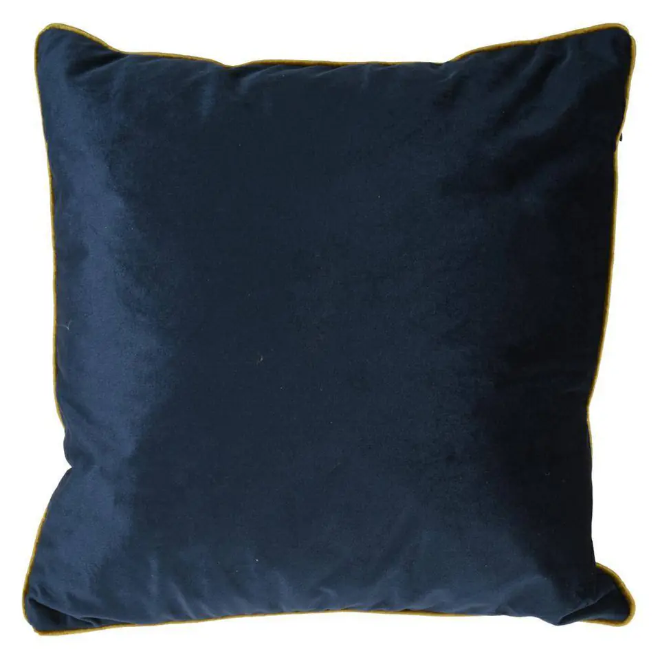 Velourskissen marineblau 45x45 cm im Wasserman.eu