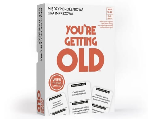 ⁨Game Youre getting old party game⁩ at Wasserman.eu