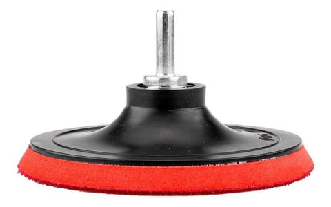 ⁨TARCZA MOCUJĄCA Z RZEPEM 125*8MM GWINT M14 + TRZPIEŃ 8MM⁩ w sklepie Wasserman.eu
